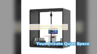 Silence Pod Booth For Malls Airports Stations